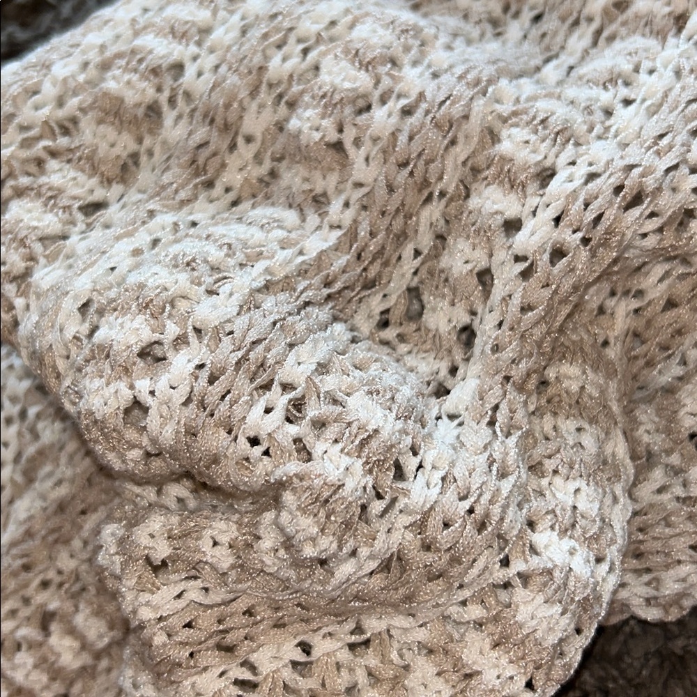 Zara Cream Knit Tank Top Size NWT Large - Picture 9 of 9